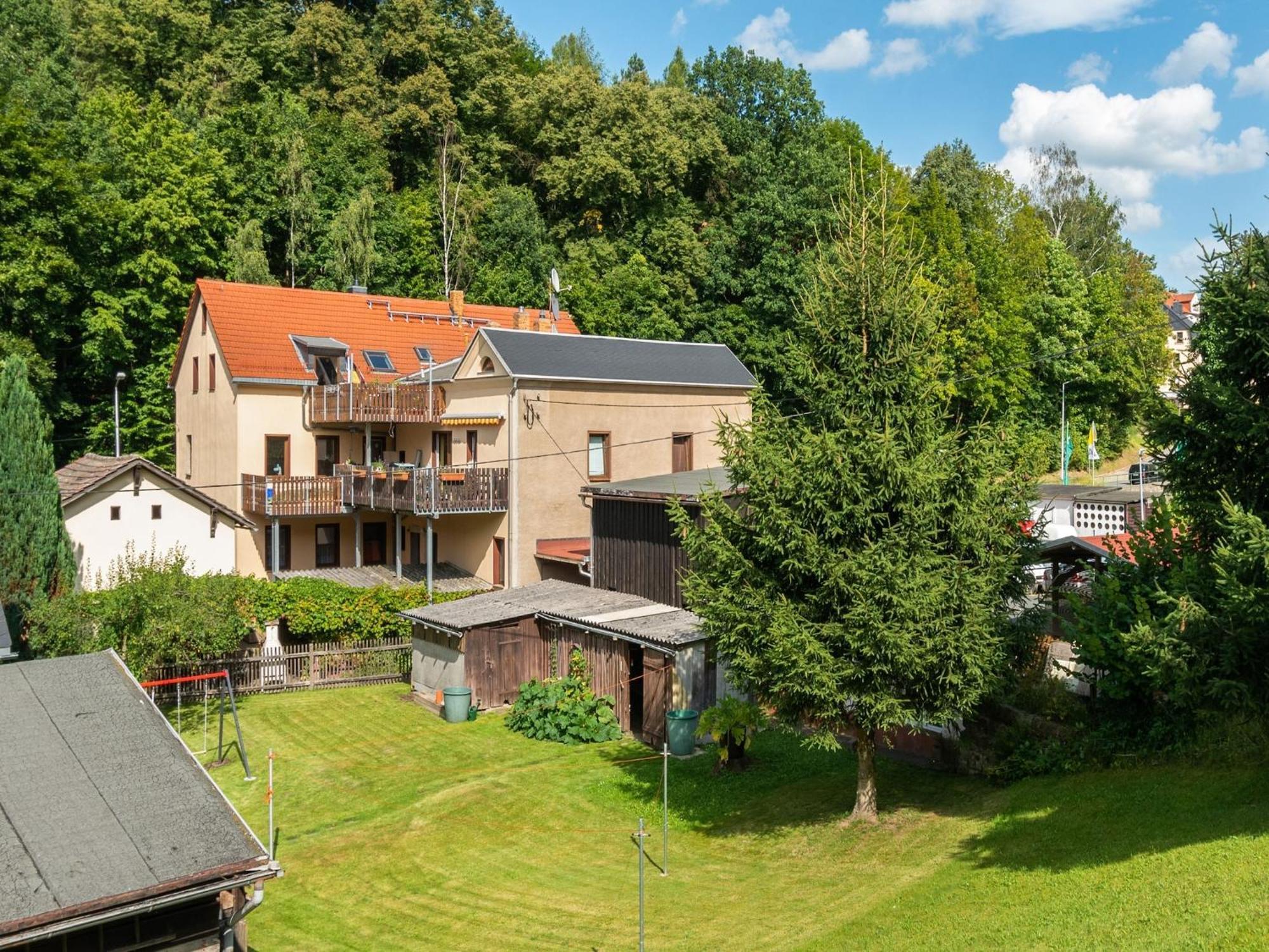 Modern Apartment In Sebnitz With A Terrace In Sebnitz Eksteriør bilde